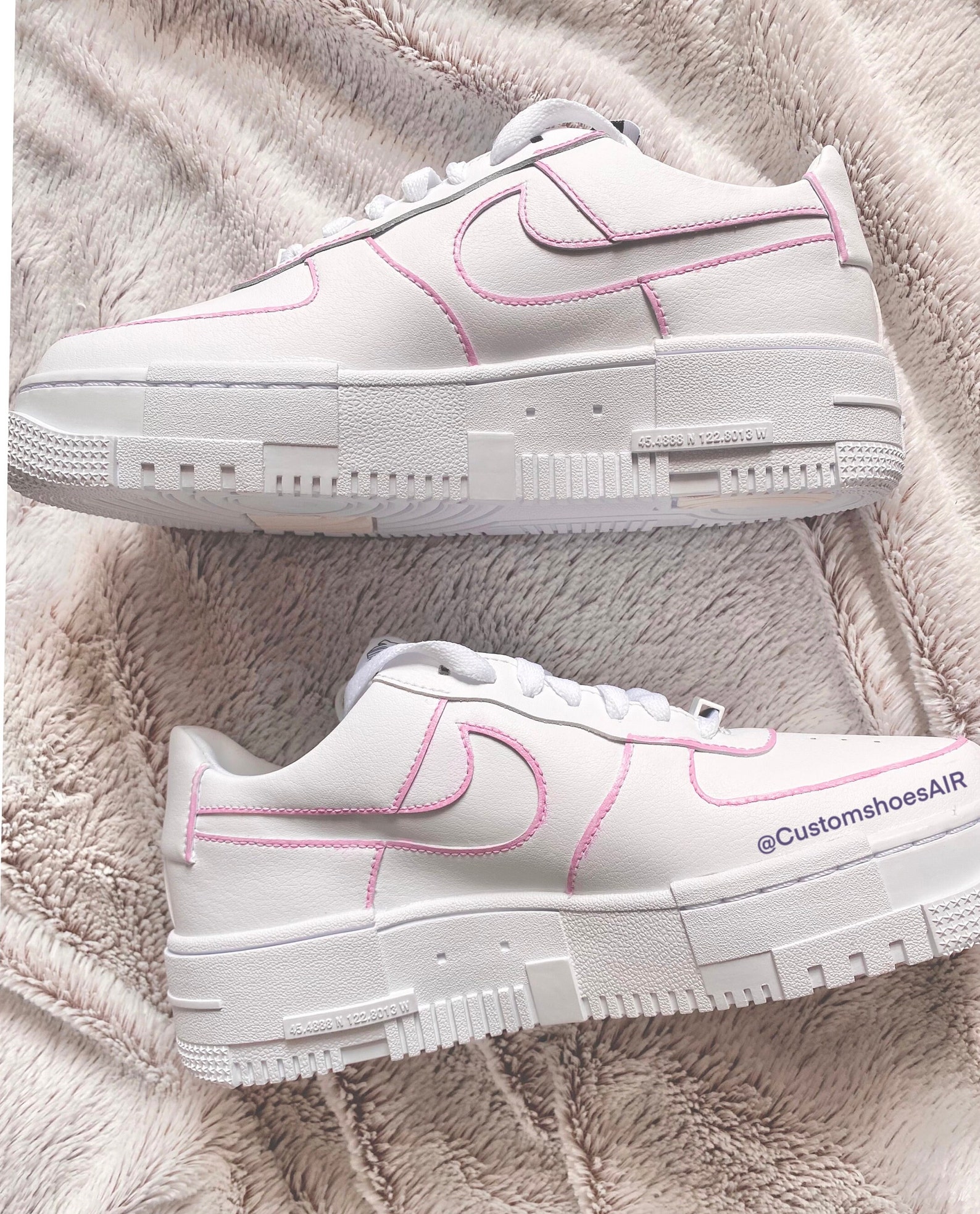 Custom air force one pixel pastel | Etsy