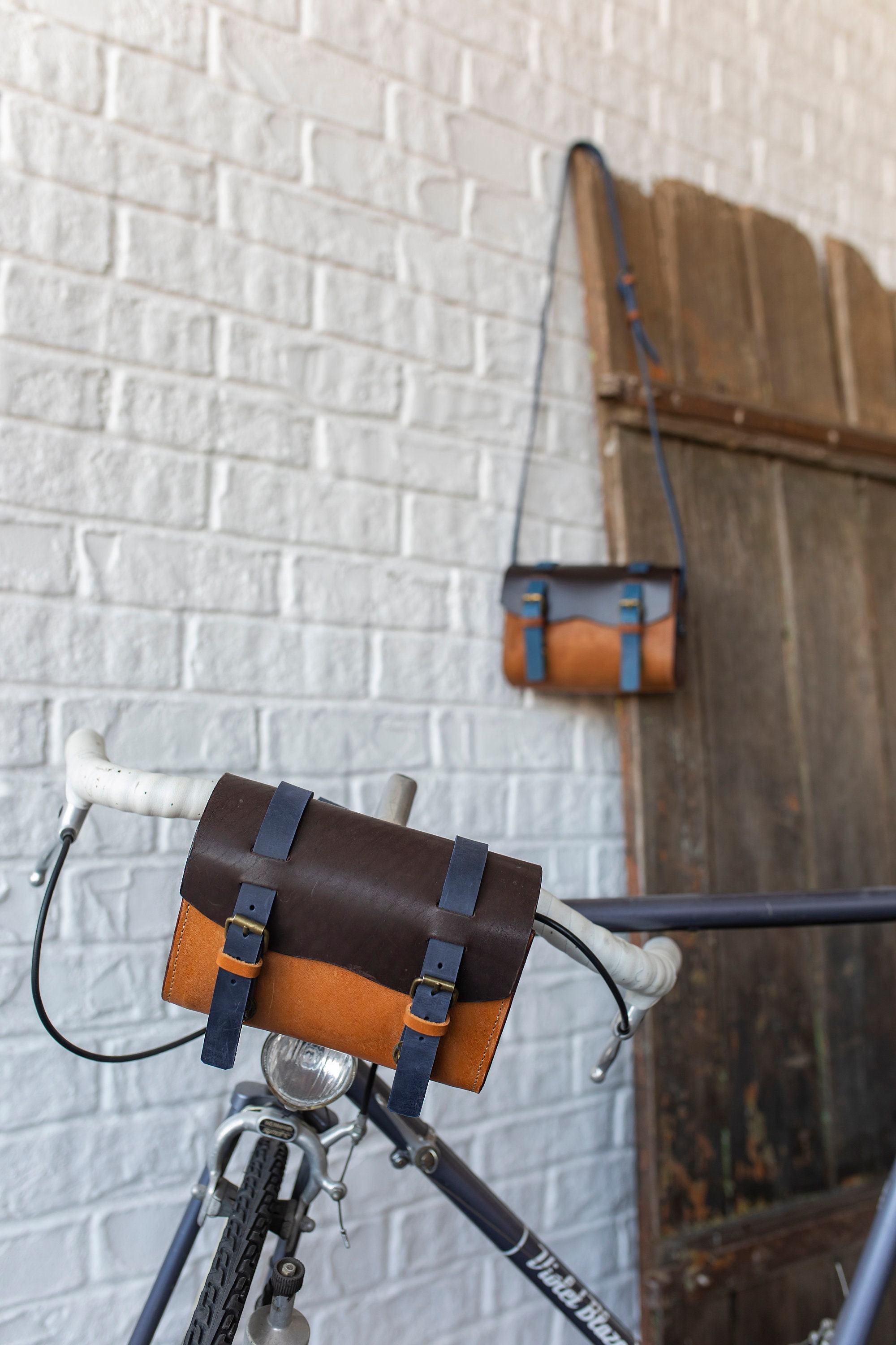 ledertasche für fahrrad