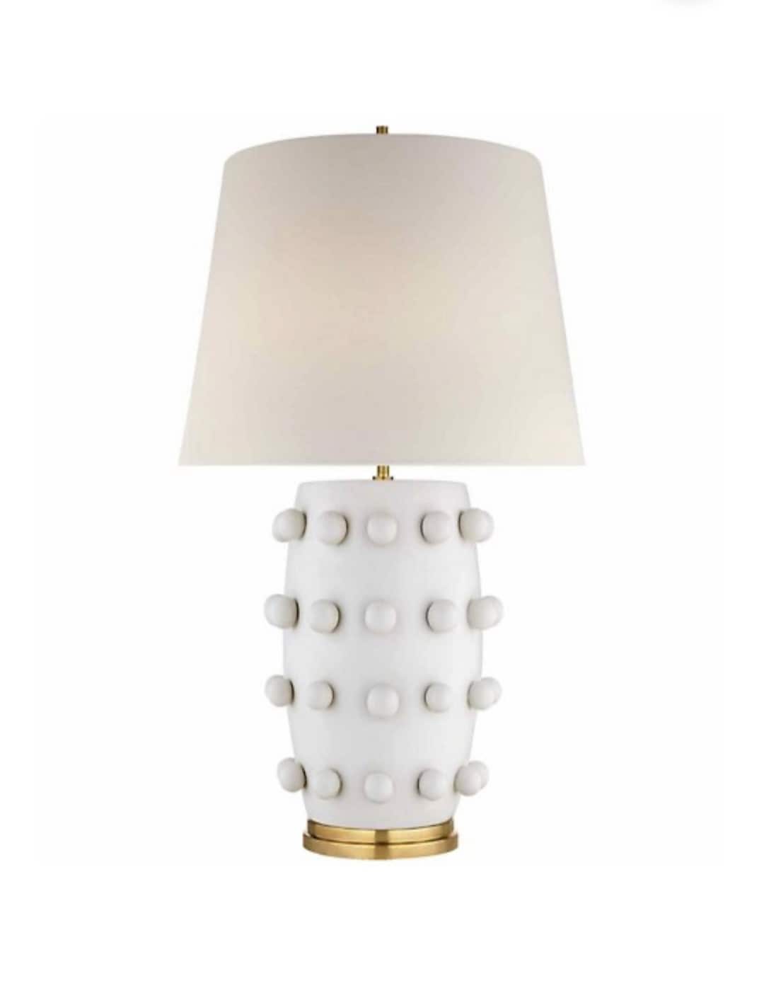 Linden Medium Lamp Dupe Visual Comfort Dots Lamp Designer Etsy