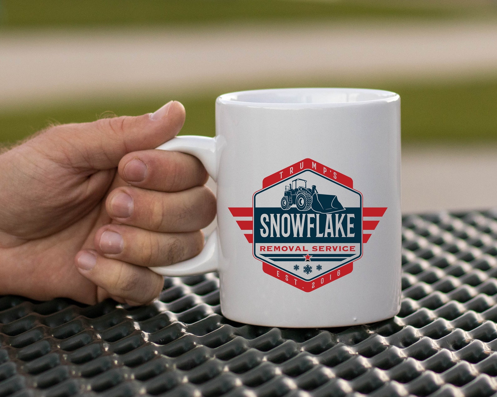 Trump Snowflake Removal Funny Novelty Coffee Mug 11oz White Etsy