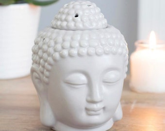 Buddha oriental face mold concrete plaster mould 8/" x 8/" x up to 1.5/" thick