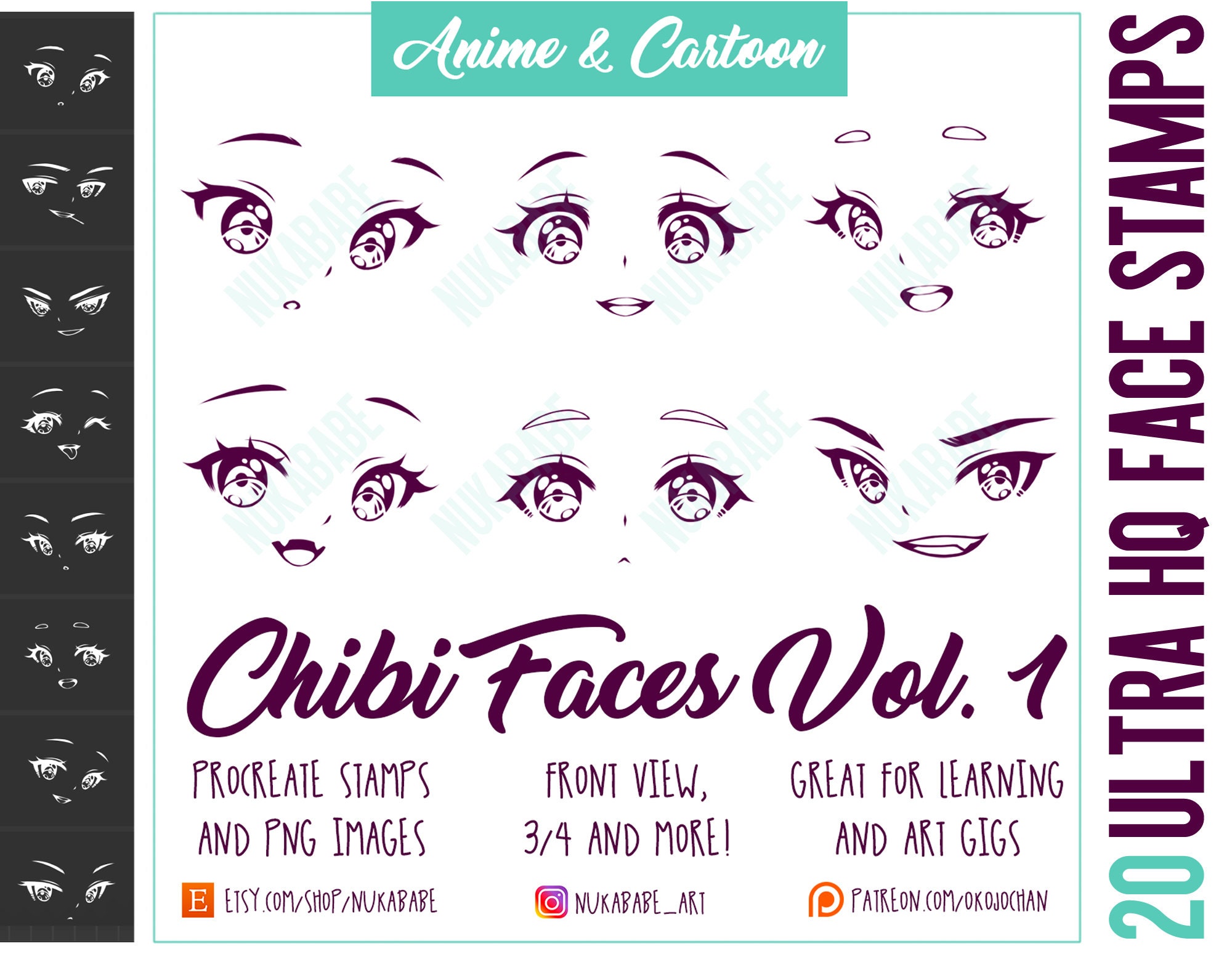 Chibi Face PNG Images, Chibi Face Clipart Free Download