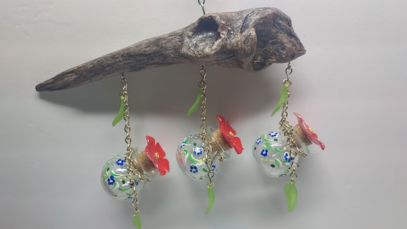 Hummingbird Feeder "Trio"