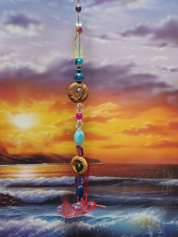 Suncatcher w Hummingbird