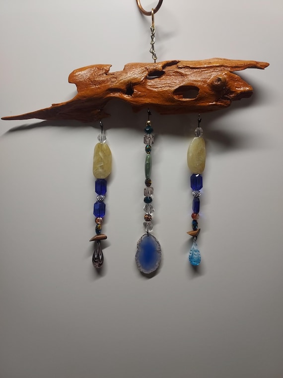 Handmade Driftwood Suncatcher
