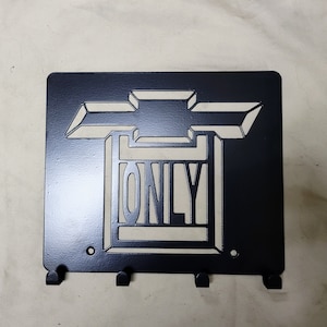 Chevy Only Keyrack, metal Chevrolet truck Key holder
