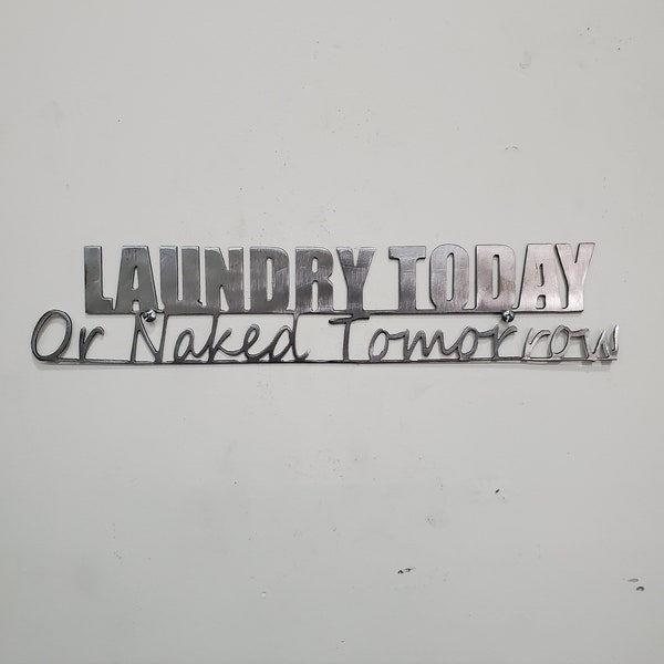 Laundry Room Metal Decor Etsy