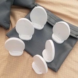 1/4&#39;&#39; AR500 Oval Shooting Targets Knock Down Targets, Stand up Egg Targets, Knock Down Targets