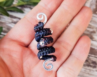 Dread bead gemaakt van macrame garen en sieradendraad *verstelbaar* in 6 kleuren