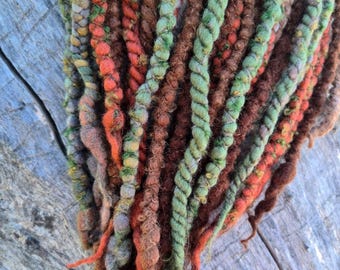 30-80 cm DE SE dreadlocks in lana dreadlocks d'accento extension ondulate "Savage Roots"