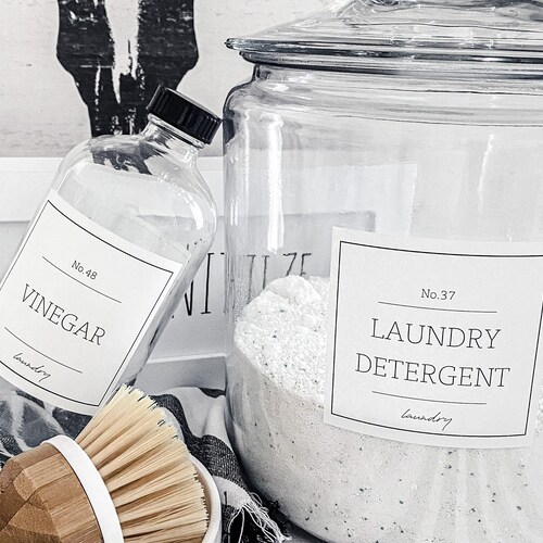 Laundry Labels Etsy