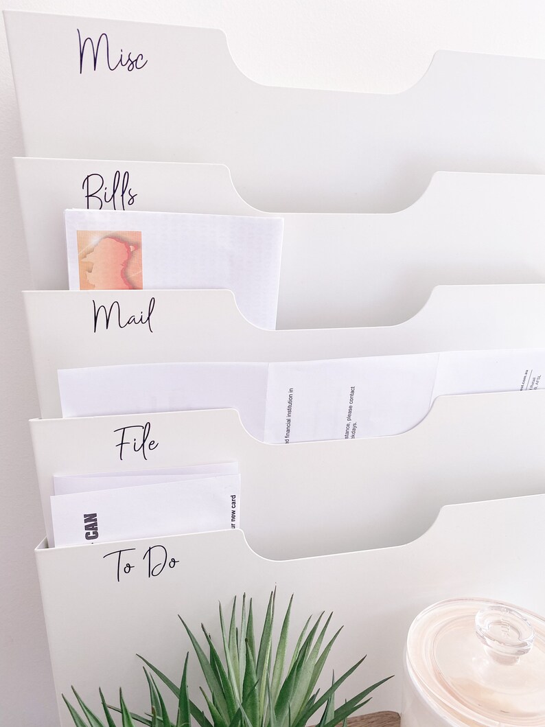 Office Labels Office Organisation Labels Customisable Vinyl Etsy