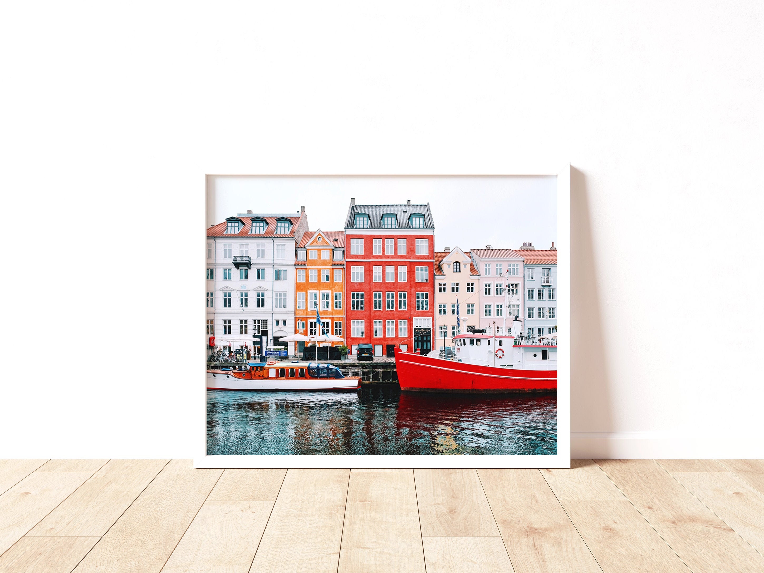 Photo inspiration: Picture Idea: Wes Anderson S Nyhavn Copenhagen Rustic Farmhouse Wall Decor Danish