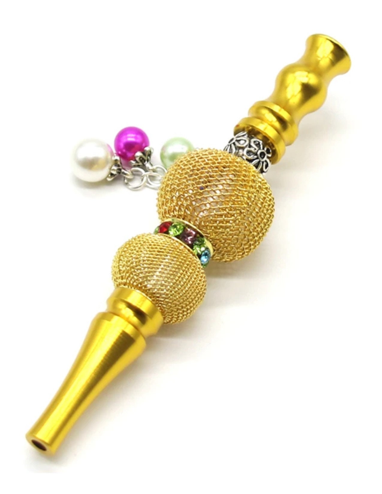 Bling Hookah Mouthpiece Assorted Colors Handmade Inlaid Etsy