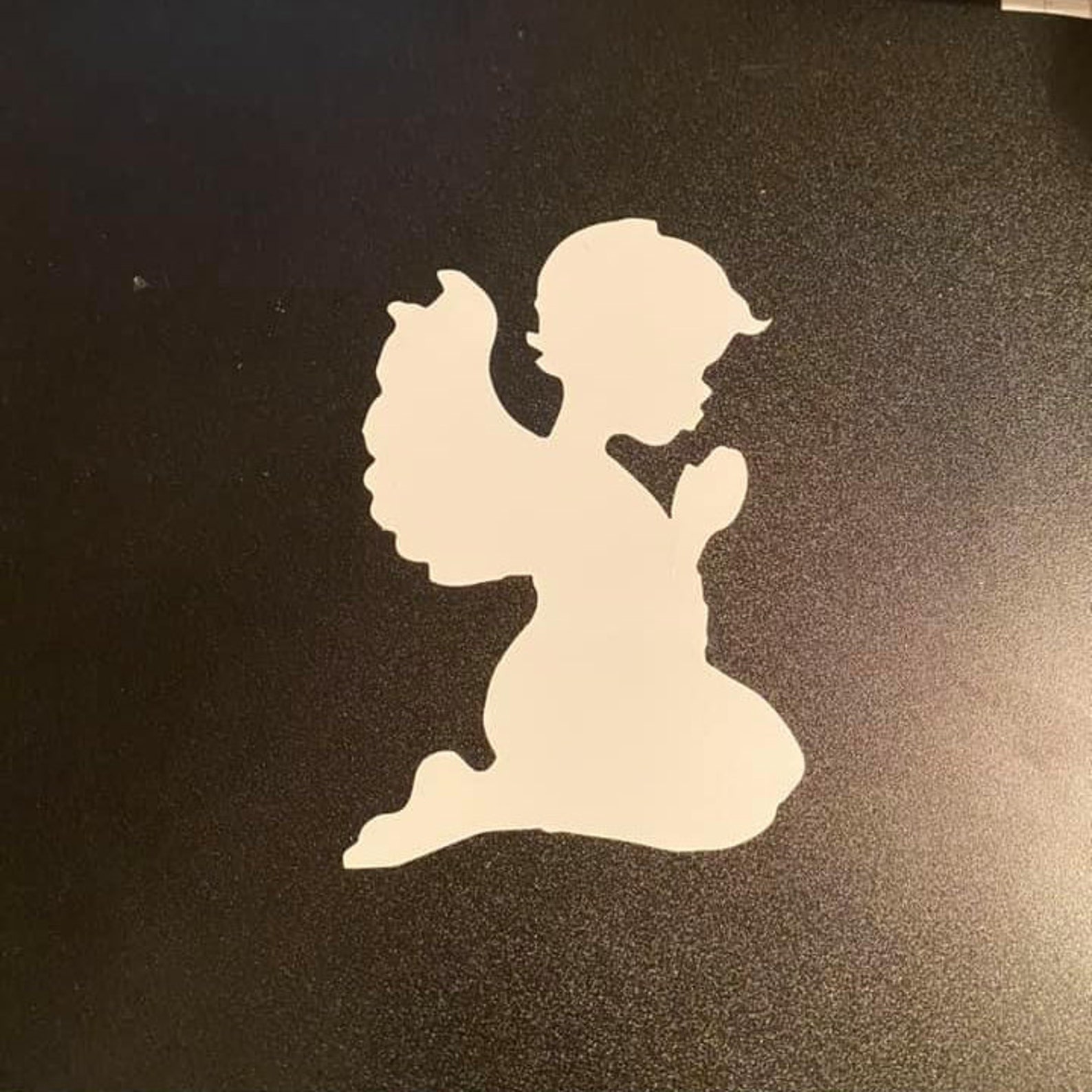 Angel Decal Etsy