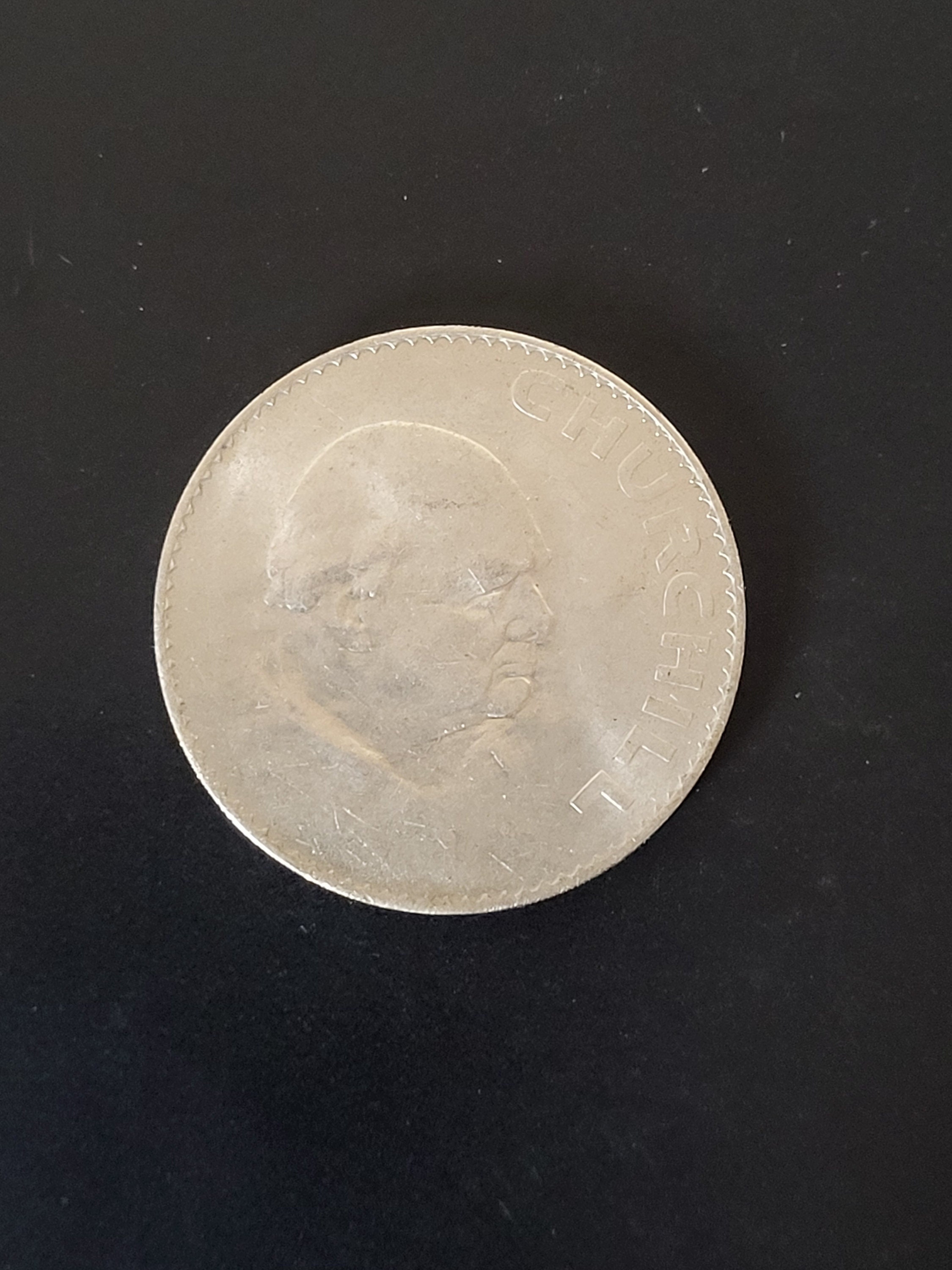 Winston Churchill Coin 1965 - Etsy Canada