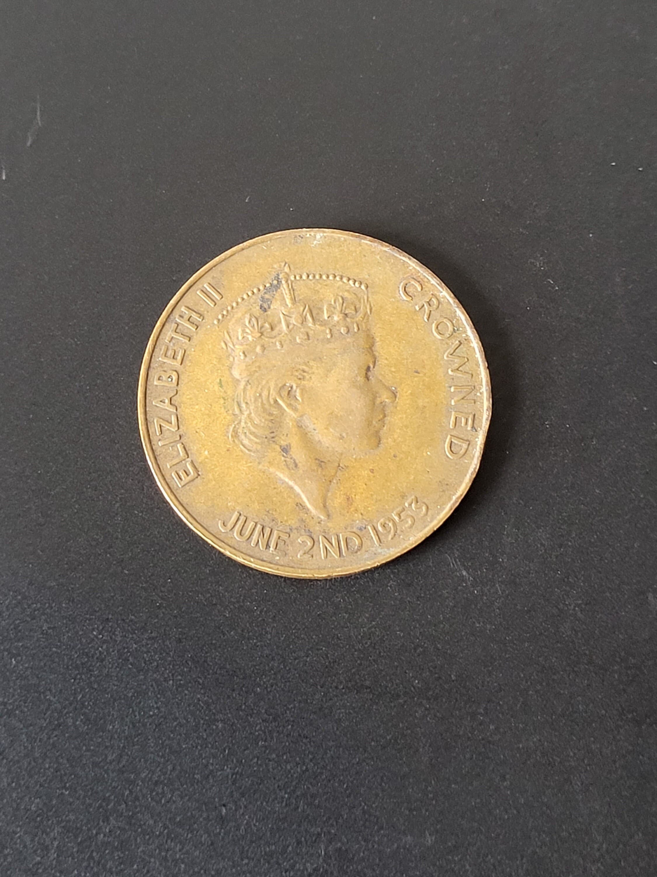 1953 coronation coin - Etsy 日本