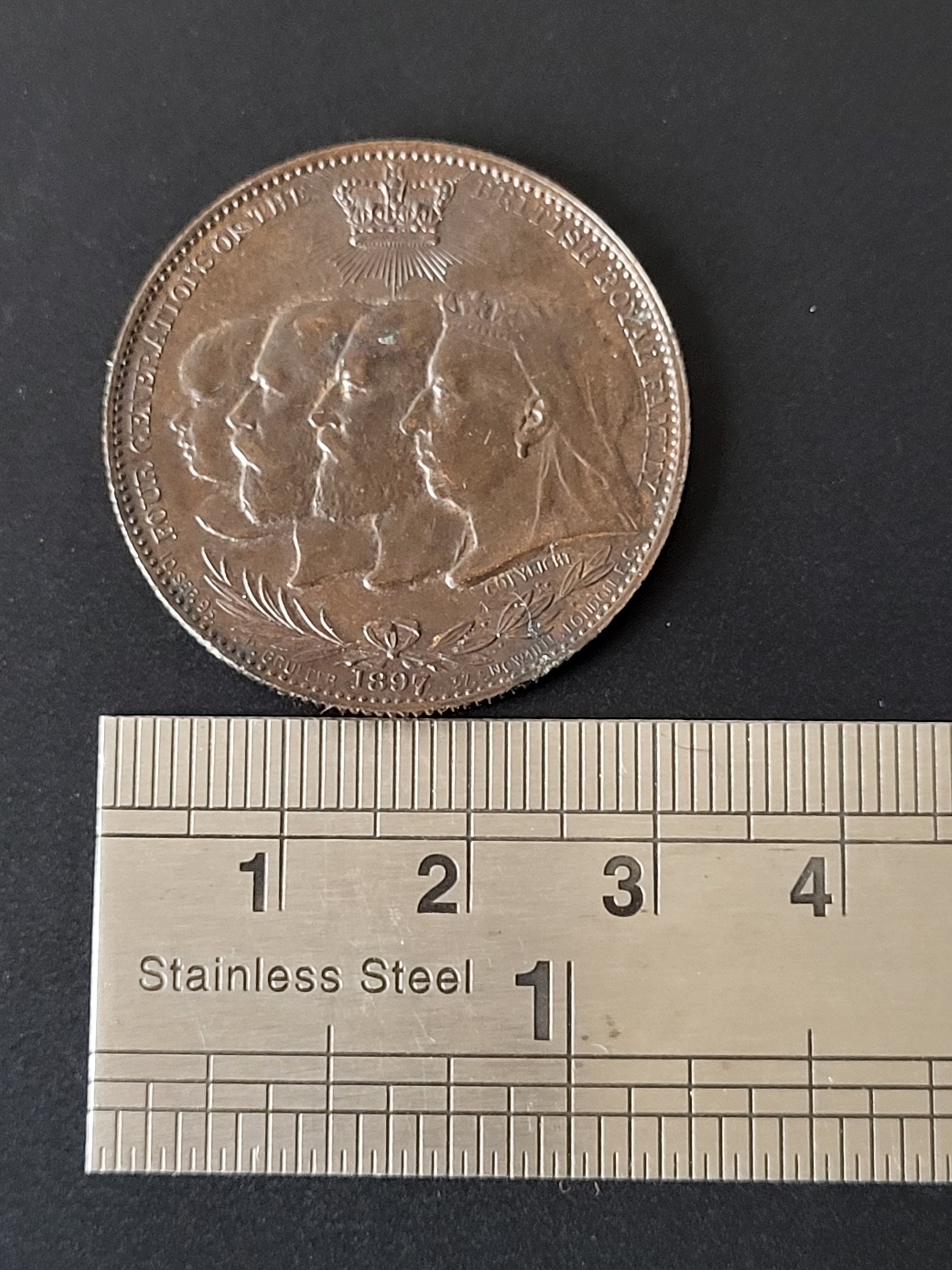 ヴィクトリア女王 1897 年 60 周年記念 ロイヤル ダイヤモンド