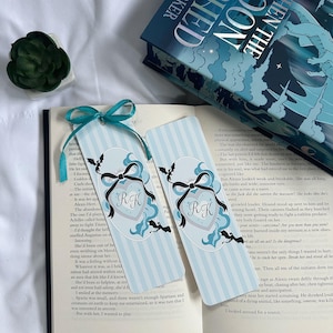 When the Moon Hatched Inspired Bookmarks | Heart Locket | Initials | RK