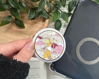 Fairytale Fantasy Kindle/Phone Grip | Magentic | Hard Enamel  | Tablets | Mobile Phones
