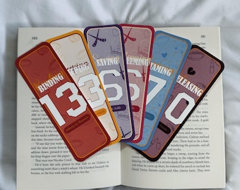 BOYS OF TOMMEN Inspired Bookmarks | Binding 13 | Keeping 13 | Saving 6 | Redeeming 6 | Taming 7 | Releasing 10