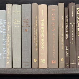 Custom Decorative Books Stacks | Individual Real hardcover Books organized by Color | Book Bundles | BookShelf Decor | Modern home decor