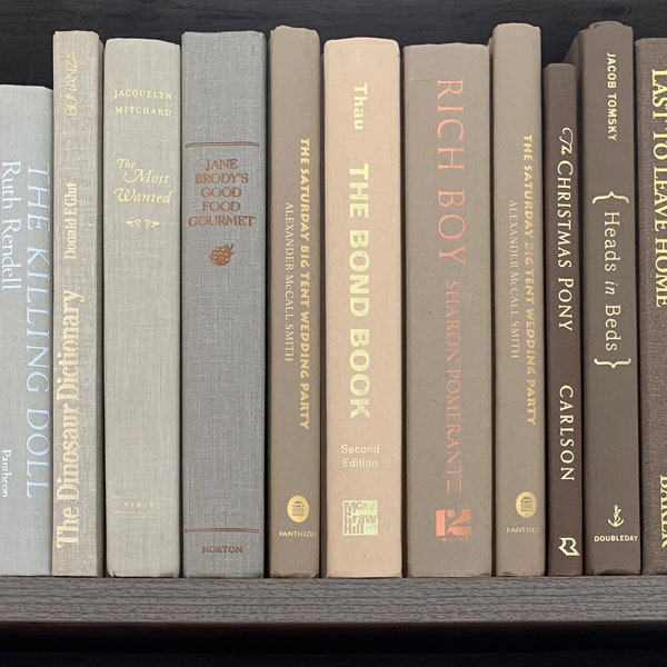 DECORATIVE BOOKS Etsy