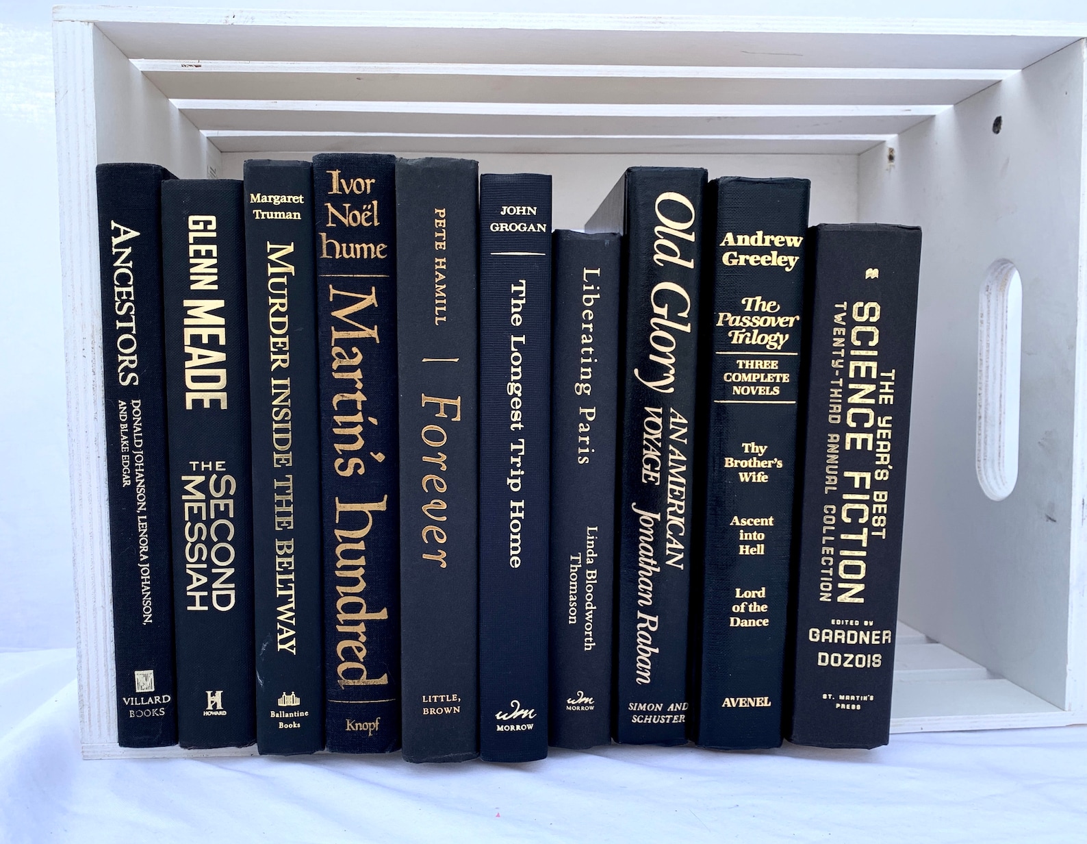 Decorative Black Tone Book Shelf Decor Bundle of Black With Etsy