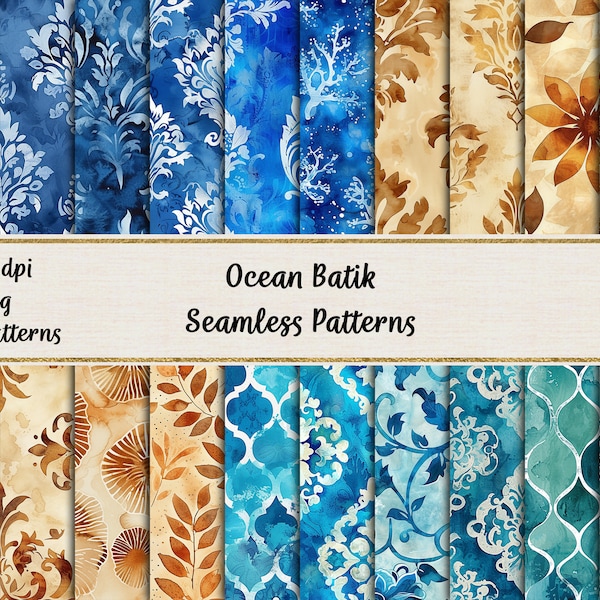 Sea Water Batiks main image 1
