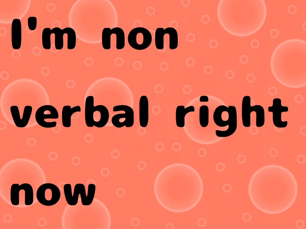 Nonverbal communication cards autism communication cards Etsy