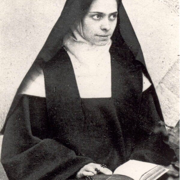 Sr. Elizabeth of the Trinity Holy Card