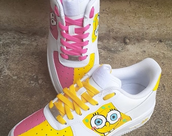 custom spongebob air force 1