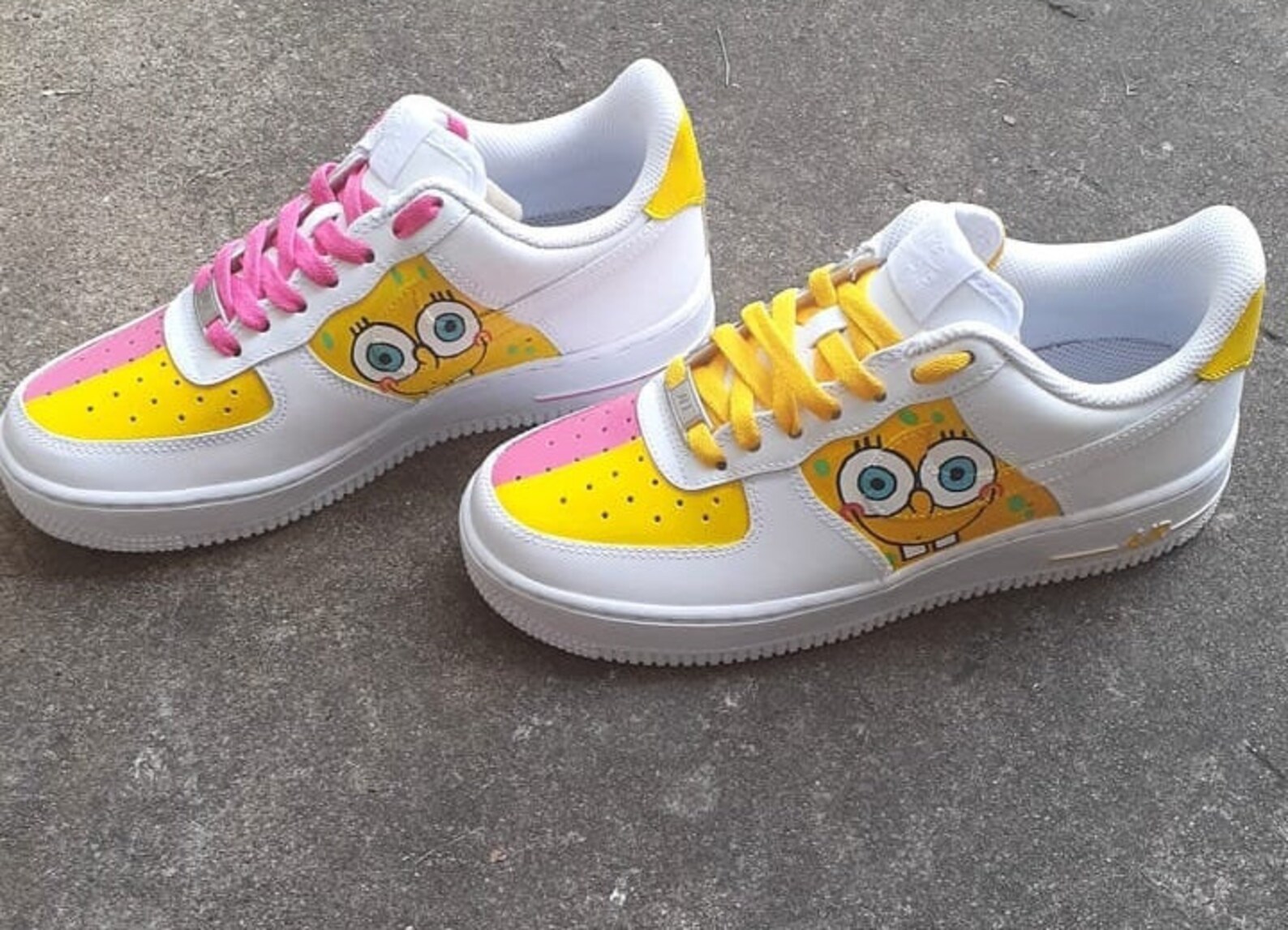 spongebob and patrick air force 1