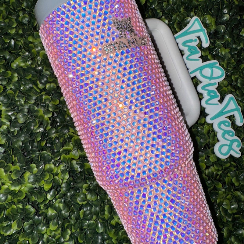 Pink Glitter Stanley Cup - Etsy