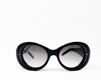 Okulary przeciwsłoneczne kryształowe Swarovskiego w kolorze pielgrzymkowym