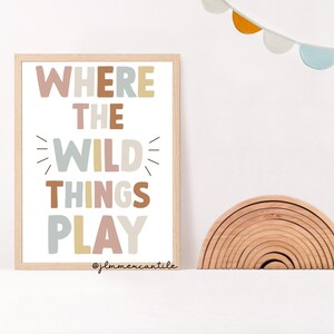 Playroom Printable - Preschool Poster