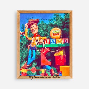Toy Story Mania Digital Print