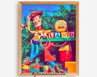 トイストーリー ミッドウェイマニア ポスター ディズニー