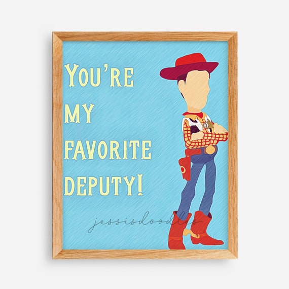 Toy Story Woody Digital Print Etsy