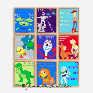 Toy Story Digital Print- Set of 9