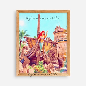 Little Mermaid Digital Print