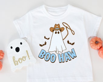 Boo Haw Toddle Tee- Blue