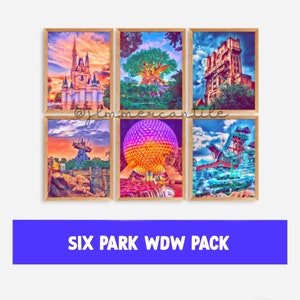 6 Park Pack Digitaldrucke