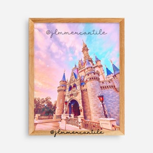 Cinderella Castle MK Print