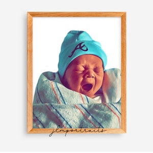 Custom Portrait from Photo- One person