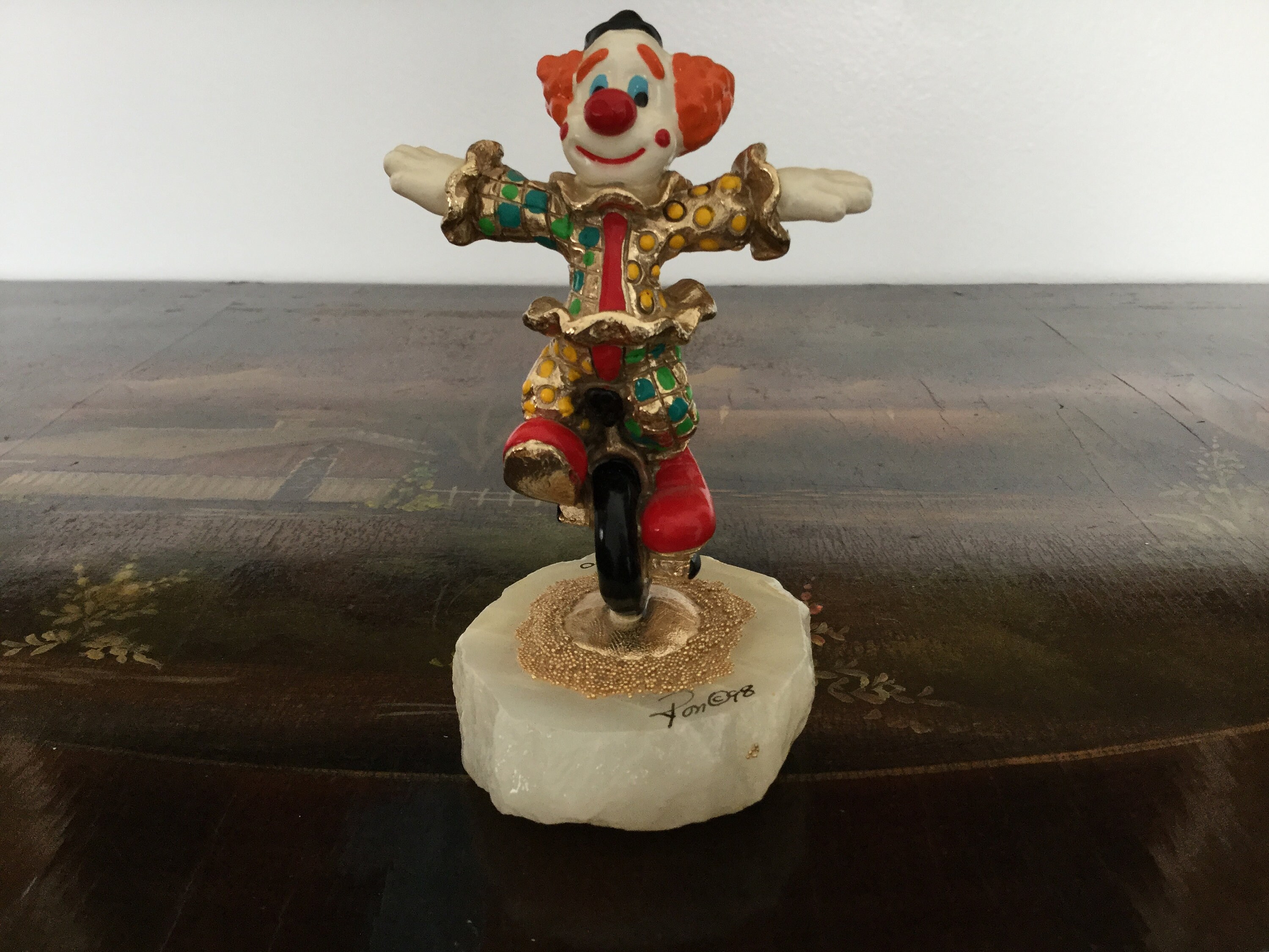 Ron Lee 1998 Clown Signed and Numbered a Beautiful Art Gift Etsy