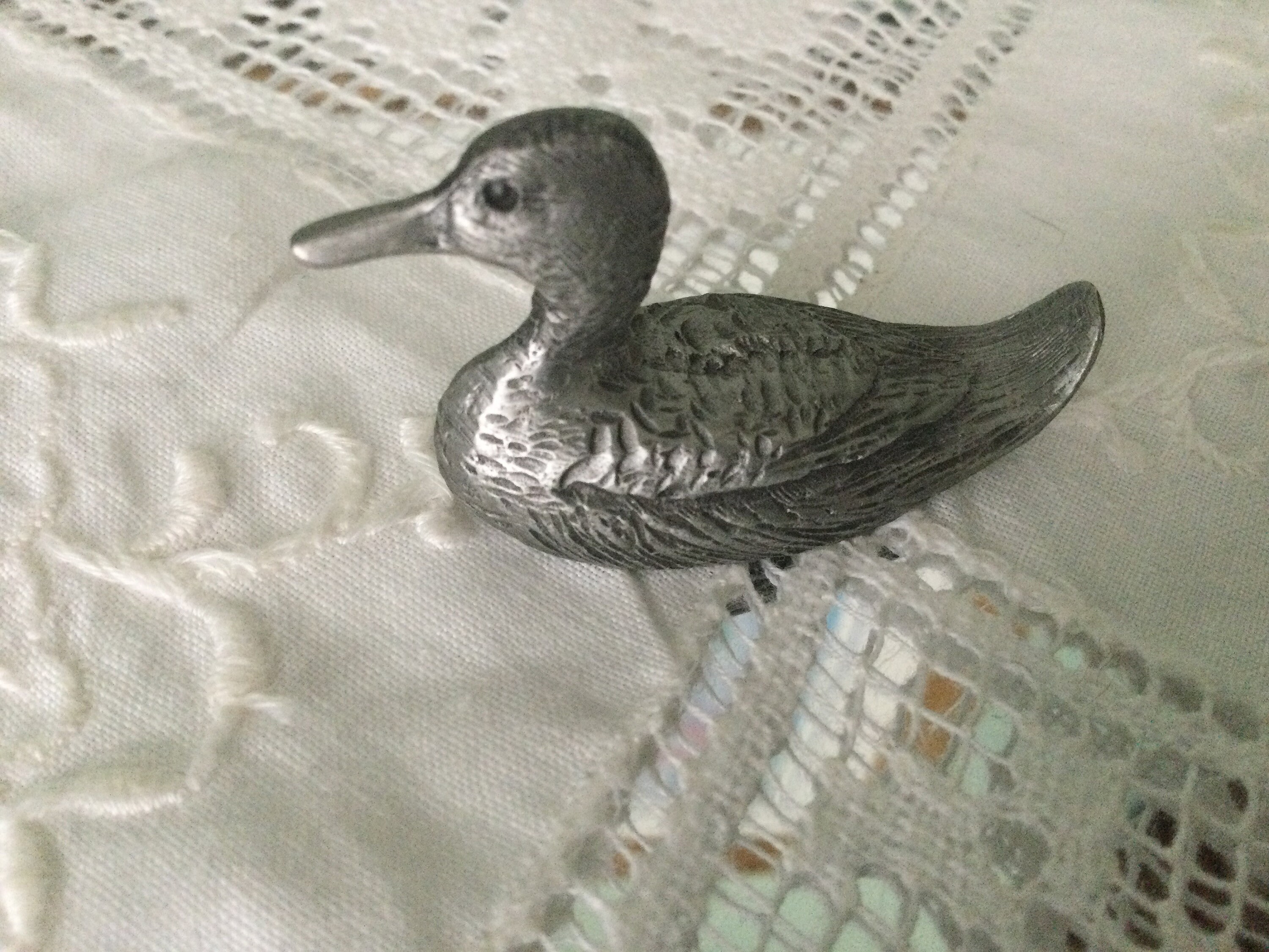 Lot of Vintage Miniature Pewter Figurines a Great Etsy