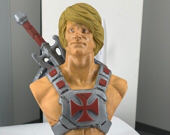 Adult He-Man Costume with EVA Chest Superhero Mens Book Day Fancy Dress Outfit
