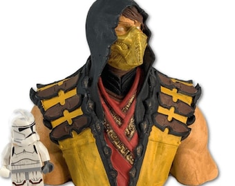 Scorpion Mortal Kombat Etsy