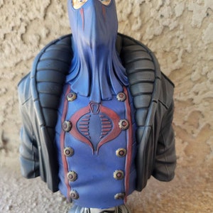 Snake Commander Cobra Inspired Bust